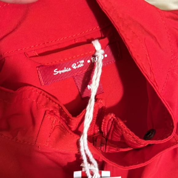 NWT • Smoke Rise RED • Windbreaker Multi Bungee Bolero Jacket • True Red • M - Picture 6 of 9